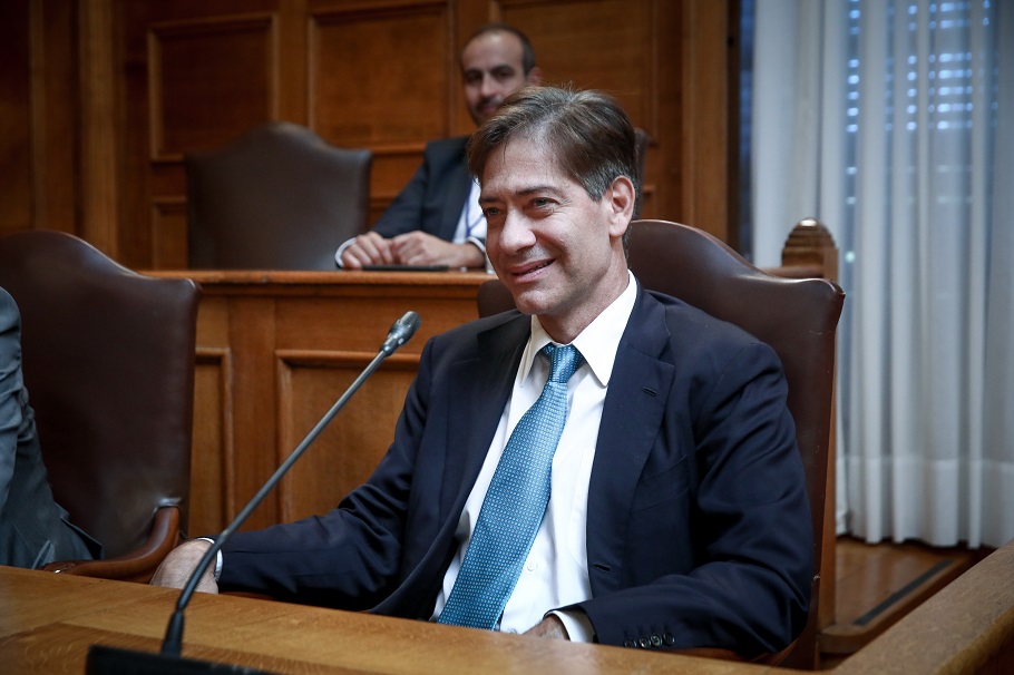 Ο Γενικός Γραμματέας Φυσικού Περιβάλλοντος και Υδάτων Πέτρος Βαρελίδης@Eurokinissi