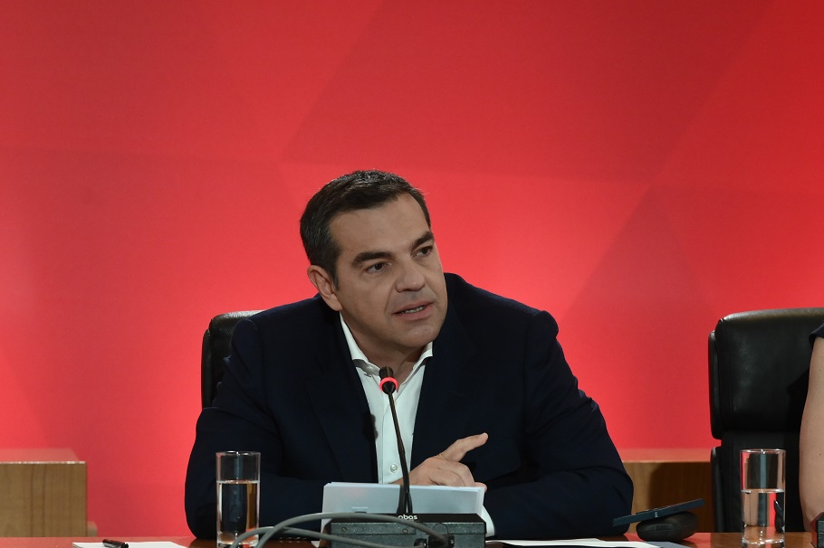 Συνέντευξη Τύπου του προέδρου του ΣΥΡΙΖΑ - Προοδευτική Συμμαχία, Αλέξη Τσίπρα για την παρουσίαση του οικονομικού προγράμματος, στο Ζάππειο Μέγαρο @Eurokinissi