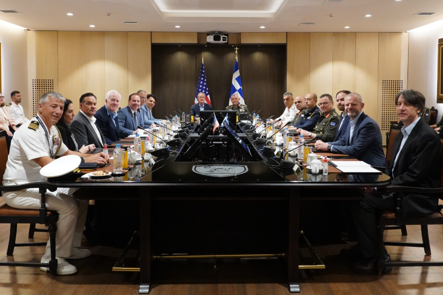 Επίσκεψη αντιπροσωπείας του Κογκρέσου των ΗΠΑ στο ΓΕΕΘΑ