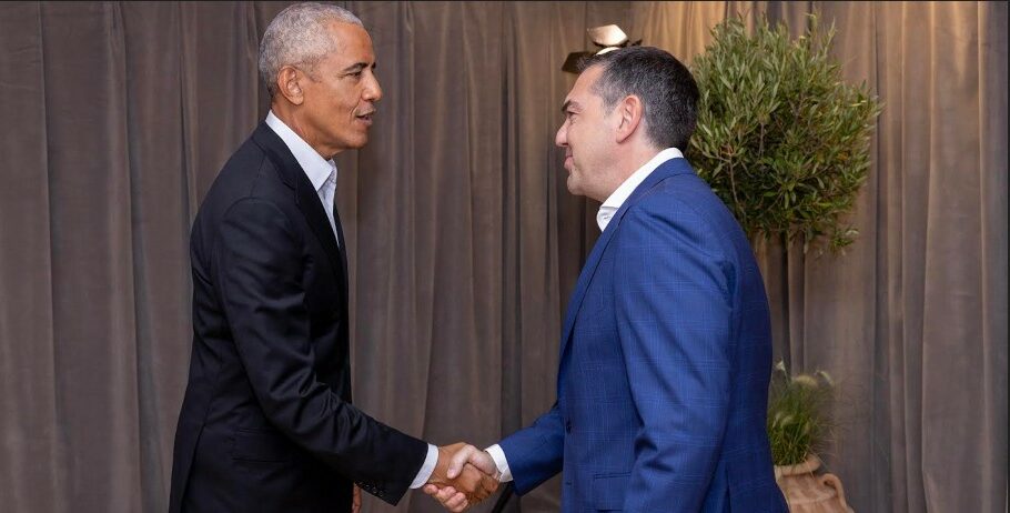 Ο Αλέξης Τσίπρας στη συνάντηση με τον Μπάρακ Ομπάμα©facebook/Alexis Tsipras