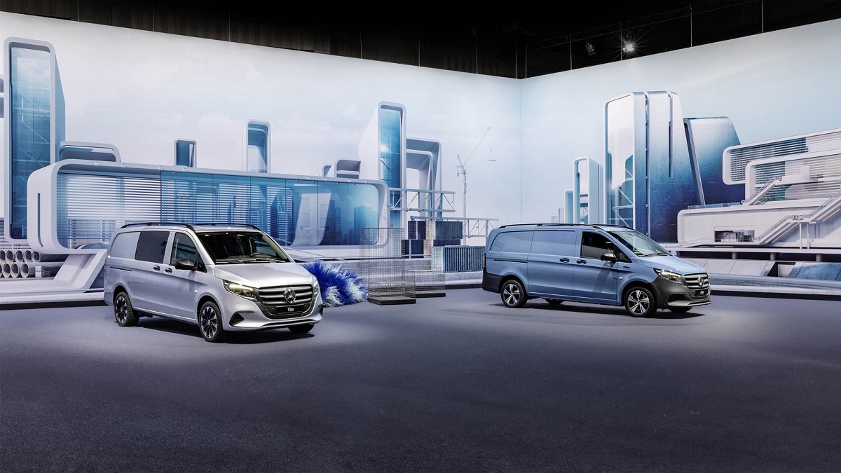 To ανανεωμένο van Mercedes Vito με επιπλέον συστήματα ασφάλειας