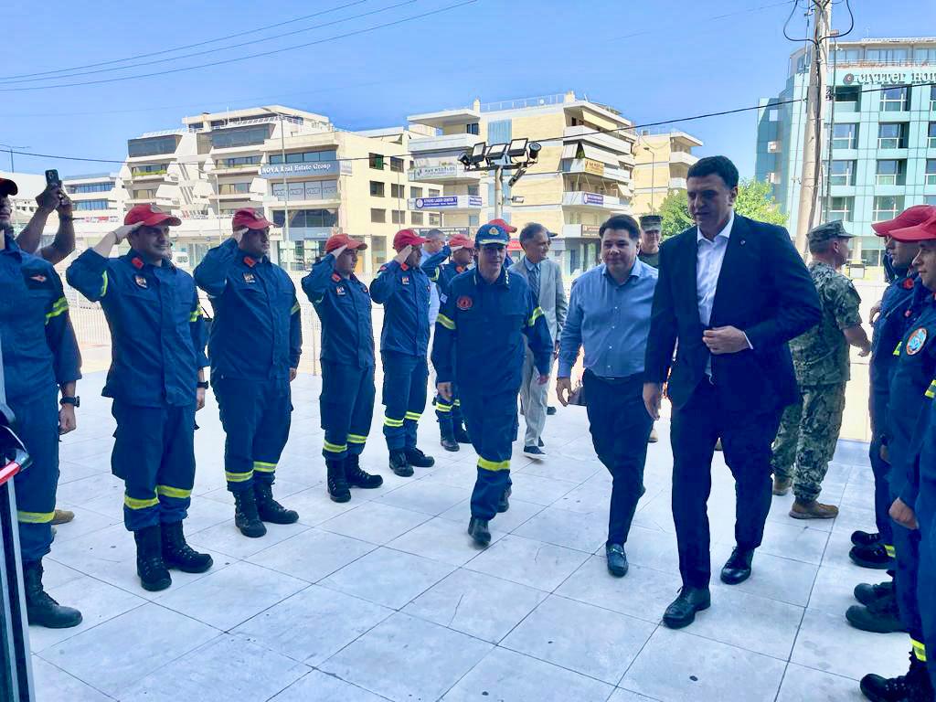 Συνάντηση Κικίλια – Τσούνη για τη συμβολή των ΗΠΑ στην κατάσβεση των πυρκαγιών
