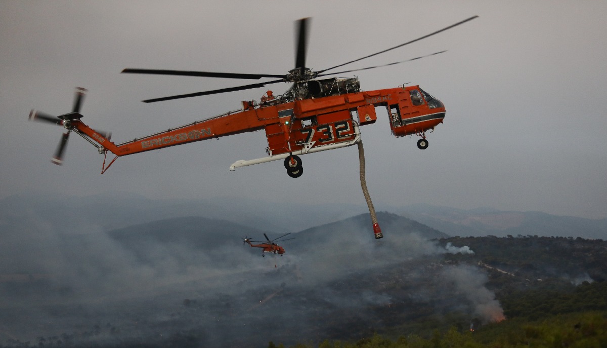 Πυροσβεστικό ελικόπτερο © Intime / ΛΙΑΚΟΣ ΓΙΑΝΝΗΣ