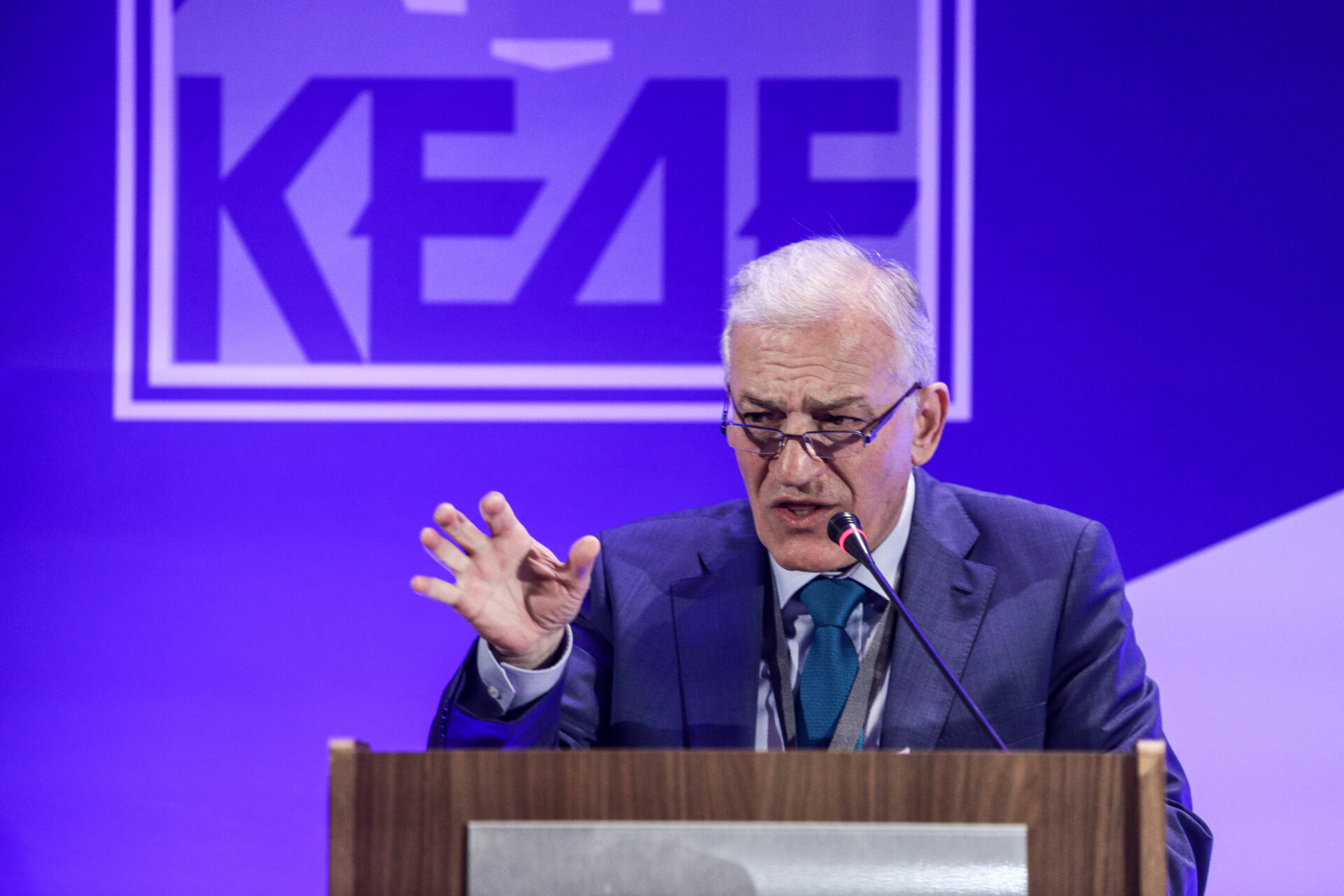 Ο νέος πρόεδρος της ΚΕΔΕ, Λάζαρος Κυρίζογλου © Εurokinissi