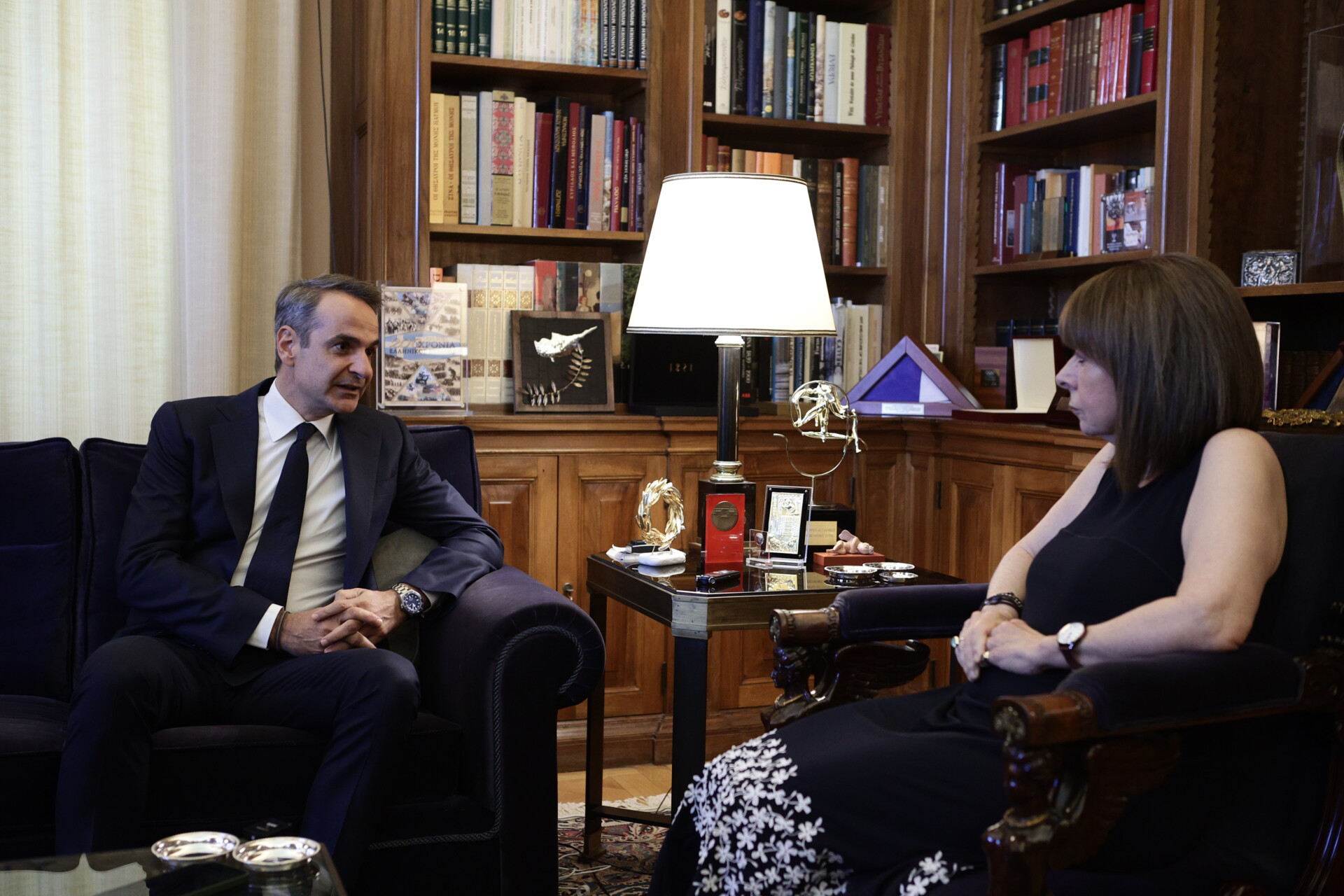 Μητσοτάκη σε ΠτΔ: Ο πέλεκυς της Δικαιοσύνης θα είναι αμείλικτος