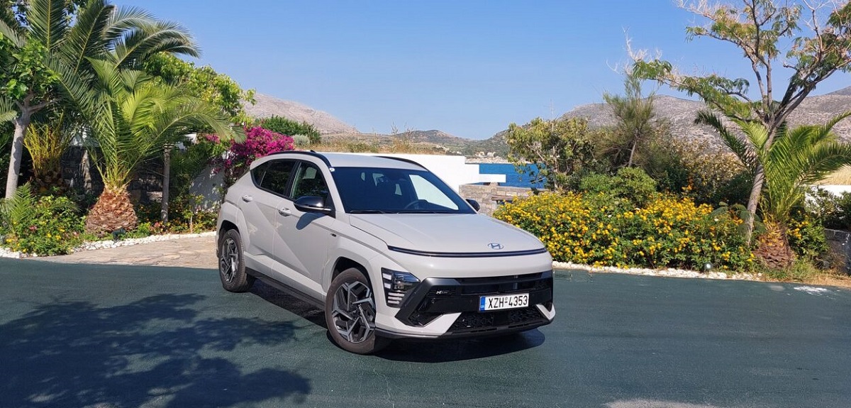 Οδηγούμε το νέο Hyundai Kona 1.6 Turbo με τους 198 ίππους στην Ελλάδα