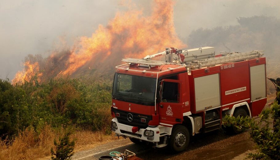 Δασική πυρκαγιά στη Λακωνία © EUROKINISSI/ΠΑΝΑΓΙΩΤΗΣ ΚΟΥΡΟΣ
