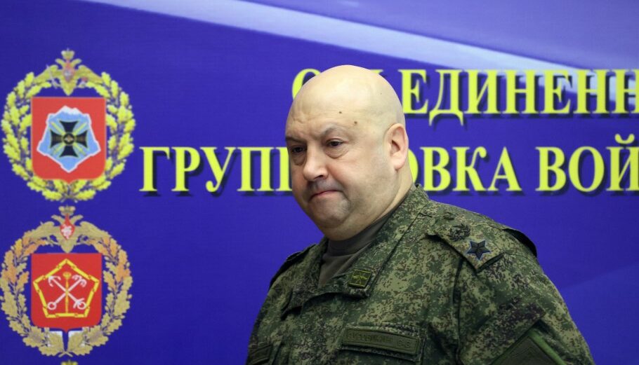 Ο Ρώσος στρατηγός Σεργκέι Σουροβίκιν © EPA/GAVRIIL GRIGOROV/SPUTNIK/KREMLIN / POOL