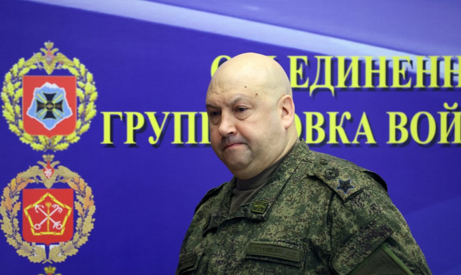 Ο Ρώσος στρατηγός Σεργκέι Σουροβίκιν © EPA/GAVRIIL GRIGOROV/SPUTNIK/KREMLIN / POOL