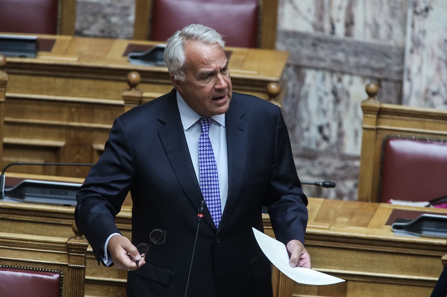 Ο Μάκης Βορίδης στη συζήτηση επίκαιρων ερωτήσεων στην Ολομέλεια της Βουλής @Eurokinissi