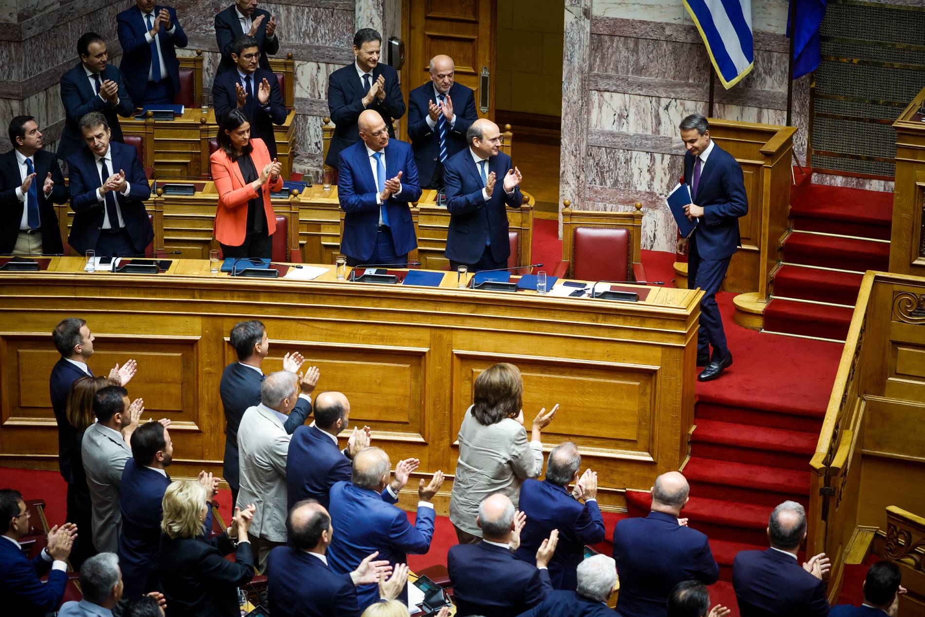 Προγραμματικές δηλώσεις: Η κυβέρνηση πήρε ψήφο εμπιστοσύνης