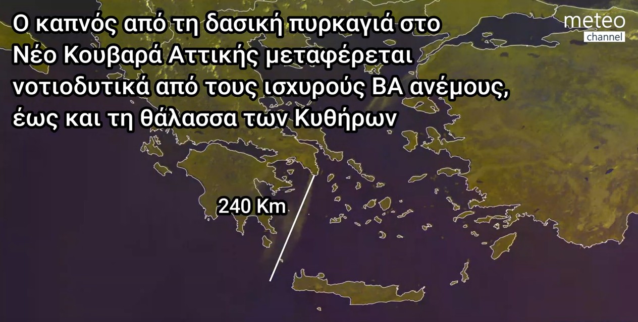 Η φωτιά στο Κουβαρά©youtube