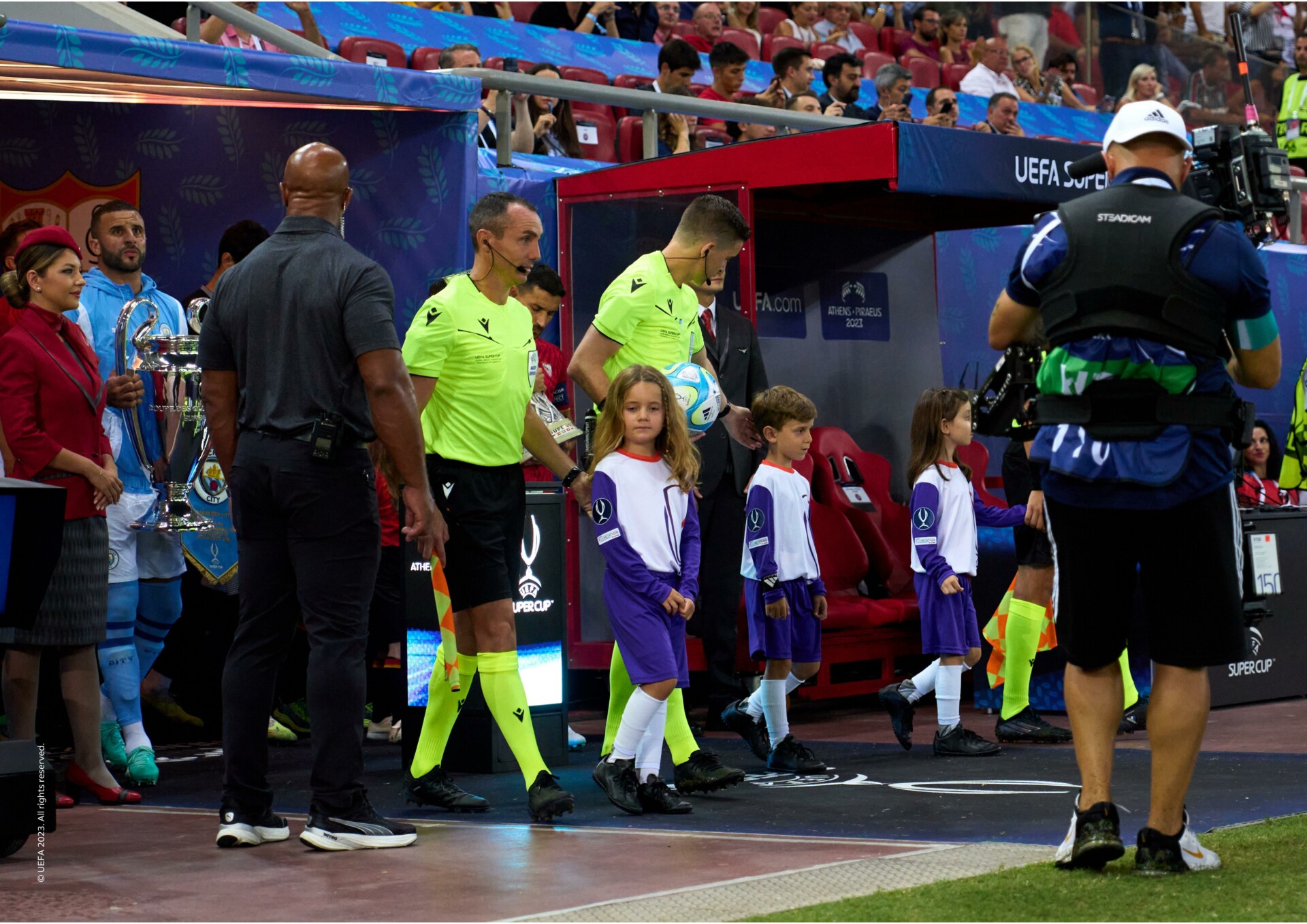 Η FedEx Express προσέφερε UEFA Super Cup εμπειρία σε παιδιά © ΔΤ