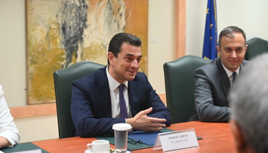 Ο Κώστας Σκρέκας © Υπ. Ανάπτυξης και Επενδύσεων