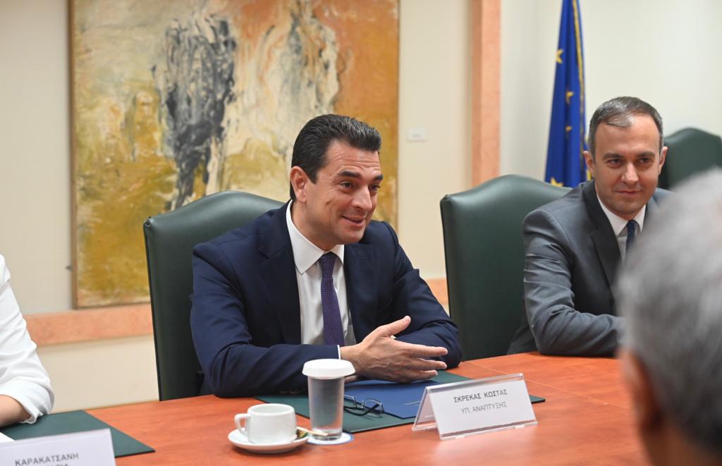 Ο Κώστας Σκρέκας © Υπ. Ανάπτυξης και Επενδύσεων