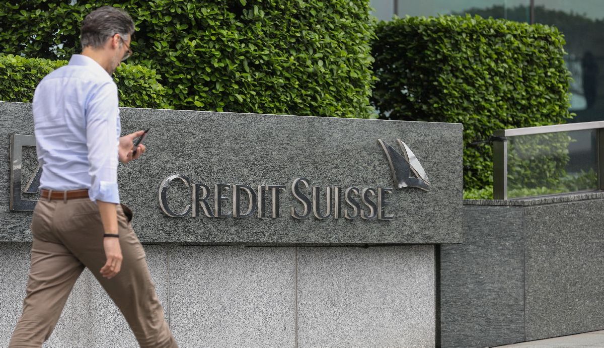 Credit Suisse στο Χονγκ Κονγκ της Κίνας © EPA/JEROME FAVRE