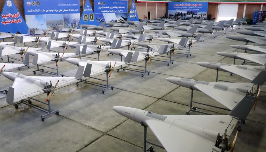 Ιρανικά drones © EPA/POOL