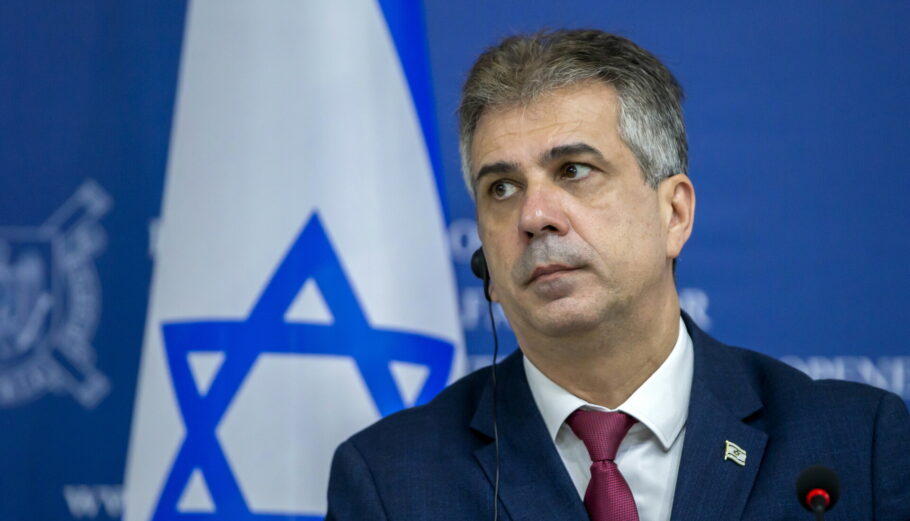 Ο ΥΠΕΞ του Ισραήλ, Έλι Κοέν © EPA/DUMITRU DORU