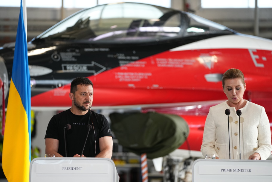 Η Δανία θα κάνει δωρεά στην Ουκρανία 19 μαχητικά F-16