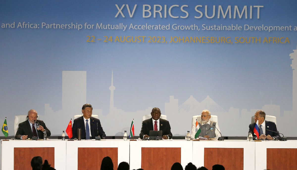 Η οικονομική συμμαχία BRICS © EPA/KIM LUDBROOK