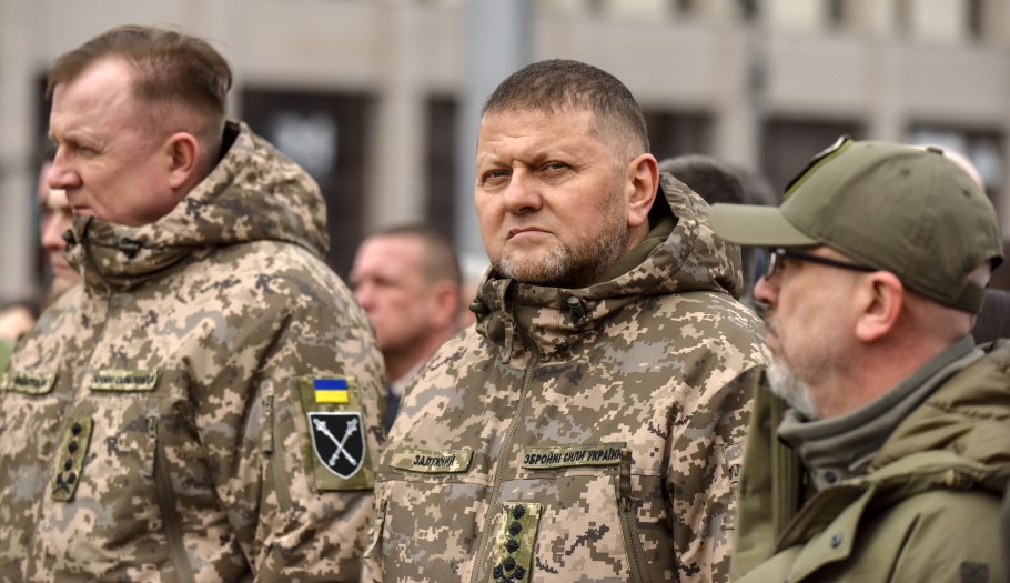 Ο διοικητής των Ενόπλων Δυνάμεων της Ουκρανίας, Βαλέρι Ζαλούζνι © EPA/OLEG PETRASYUK