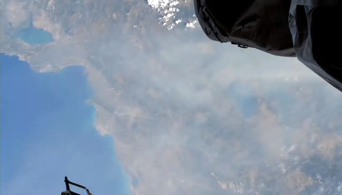 Φωτιές-Ελλάδα: Βίντεο από τον Διεθνή Διαστημικό Σταθμό