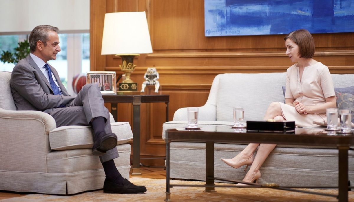 Μητσοτάκης: Τι συζήτησε με την πρόεδρο της Μολδαβίας