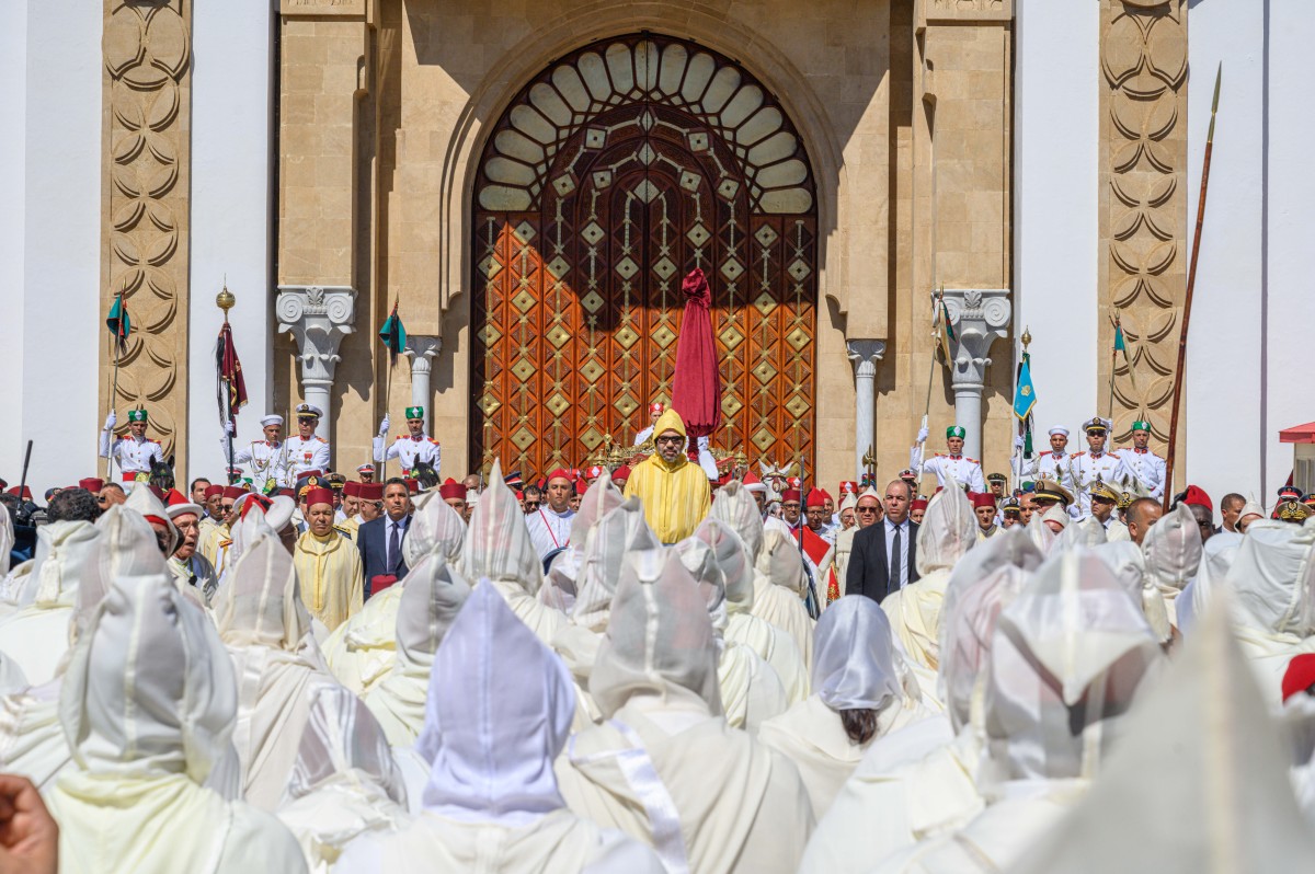 ο βασιλιάς του Μαρόκου Μοχάμεντ ΣΤ' © EPA