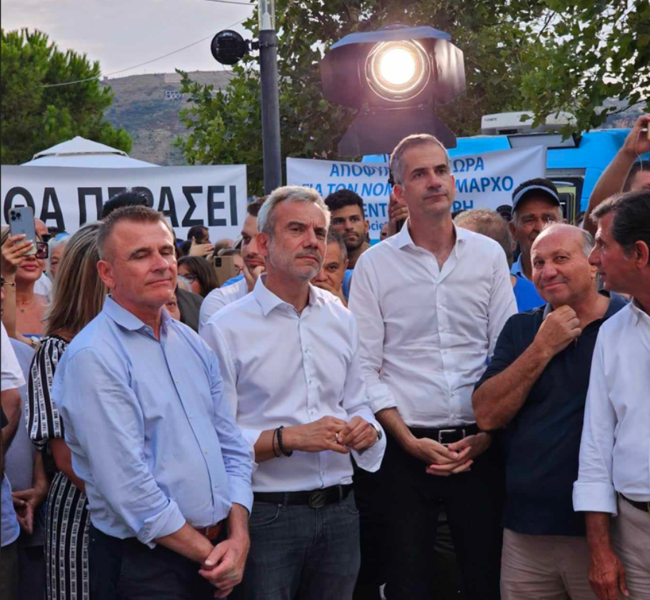Ο Κ. Μπακογιάννης στη Χειμάρρα για την απελευθέρωση Μπελέρη