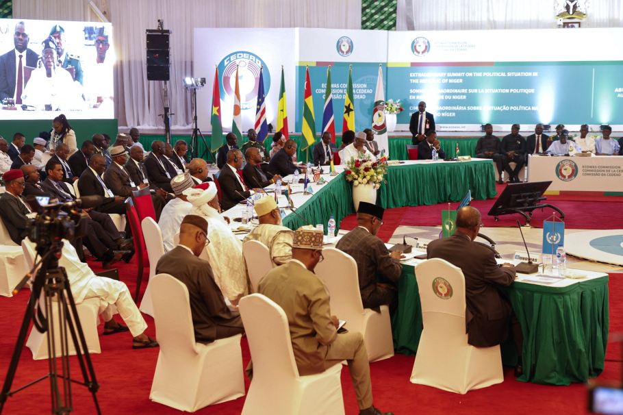 Σύνοδος της ECOWAS για τον Νίγηρα©EPA/STR