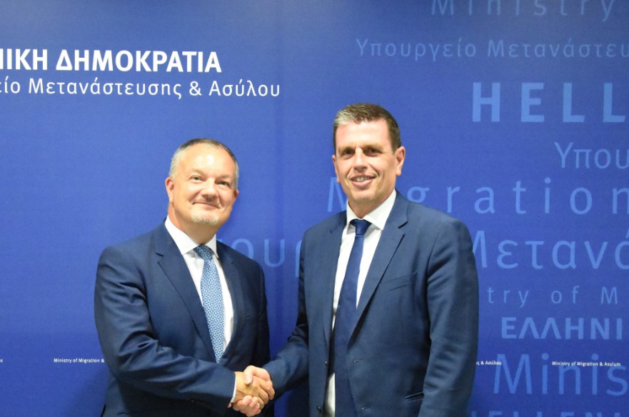 Συνεργασία Ελλάδας – Ηνωμένου Βασιλείου στο μεταναστευτικό