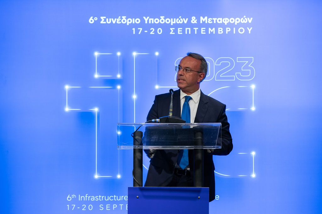 Ο Χρήστος Σταϊκούρας ©Υπουργείο Υποδομών και Μεταφορών
