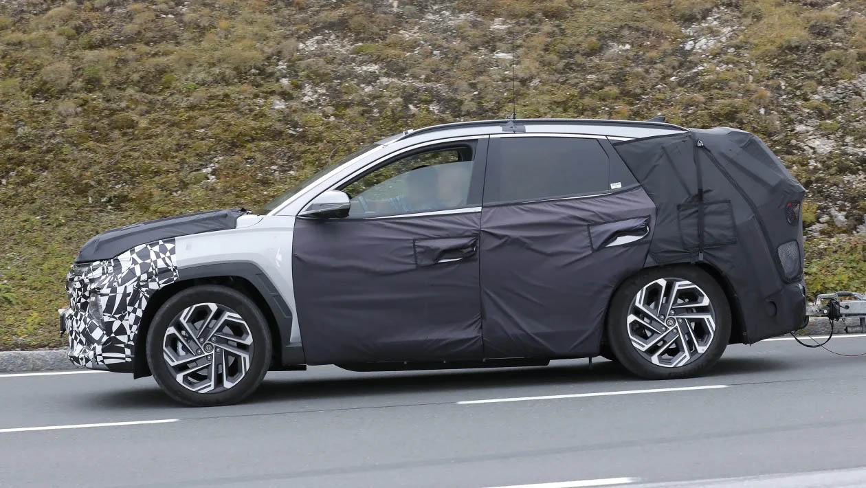Εντοπίστηκε σε δοκιμές το ανανεωμένο Hyundai Tucson