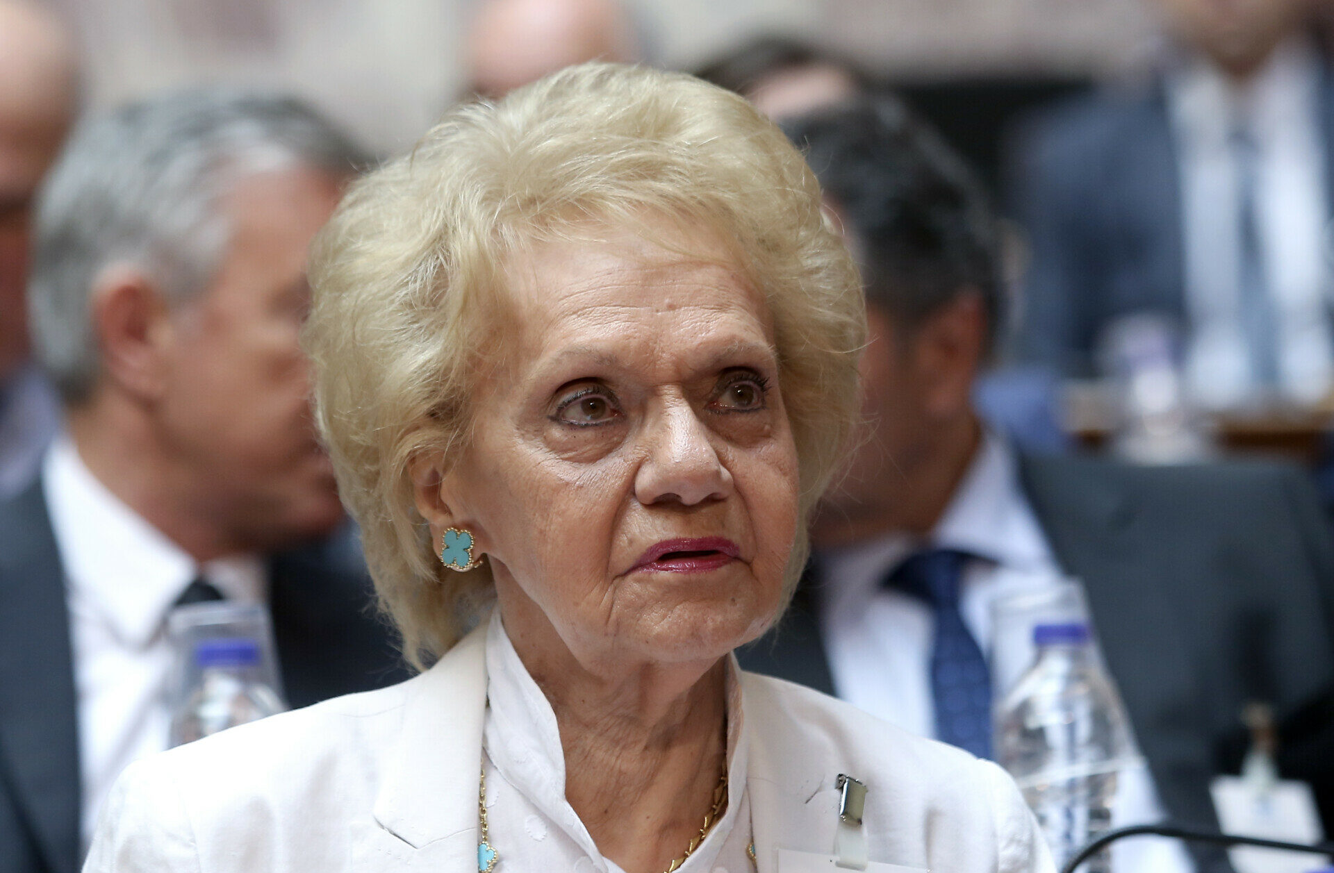 Η πρόεδρος του Πανελληνίου Συνδέσμου Εξαγωγέων, Χριστίνα Σακελλαρίδη © ΙΝΤΙΜΕ