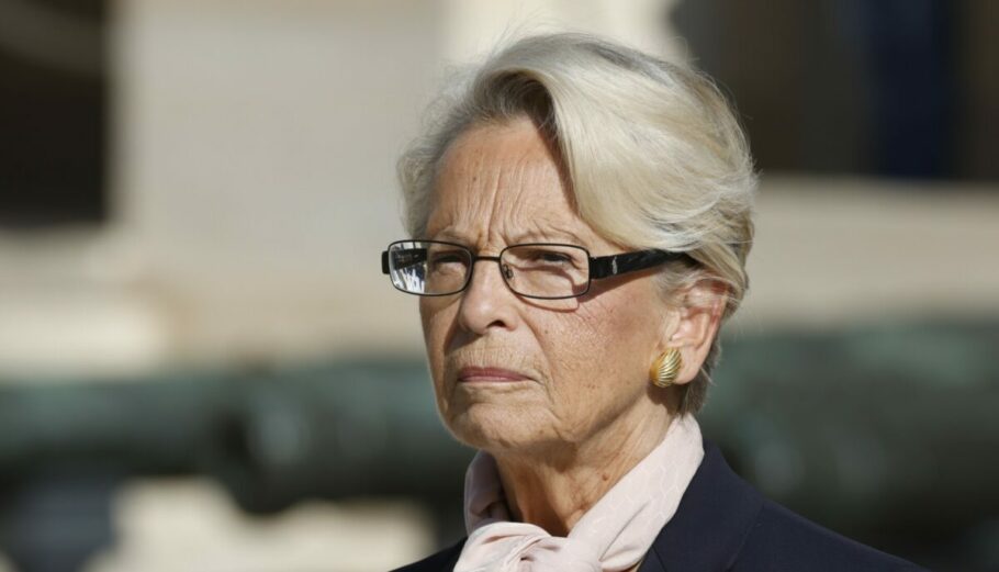 H Γαλλίδα πρώην ευρωβουλευτής Μισέλ Αγιότ-Μαρί © EPA/LUDOVIC MARIN