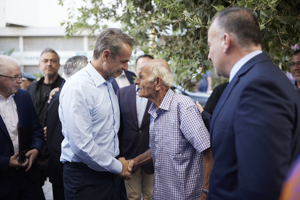 Μητσοτάκης: Στόχος να αποκατασταθεί η ζημιά στο περιβάλλον της Ρόδου