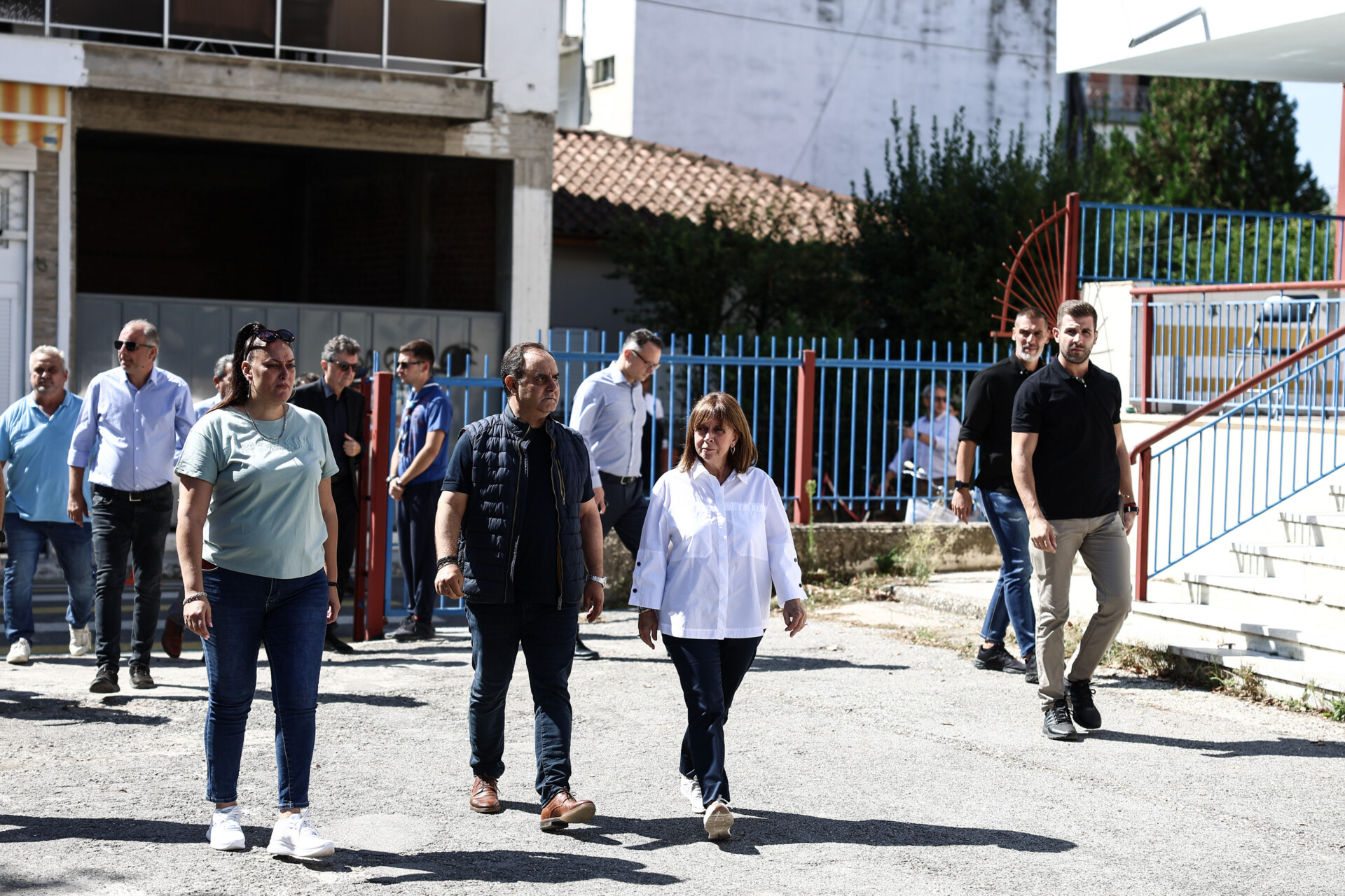 Σακελλαροπούλου: Την Καρδίτσα και τον Βόλο επισκέφθηκε η ΠτΔ