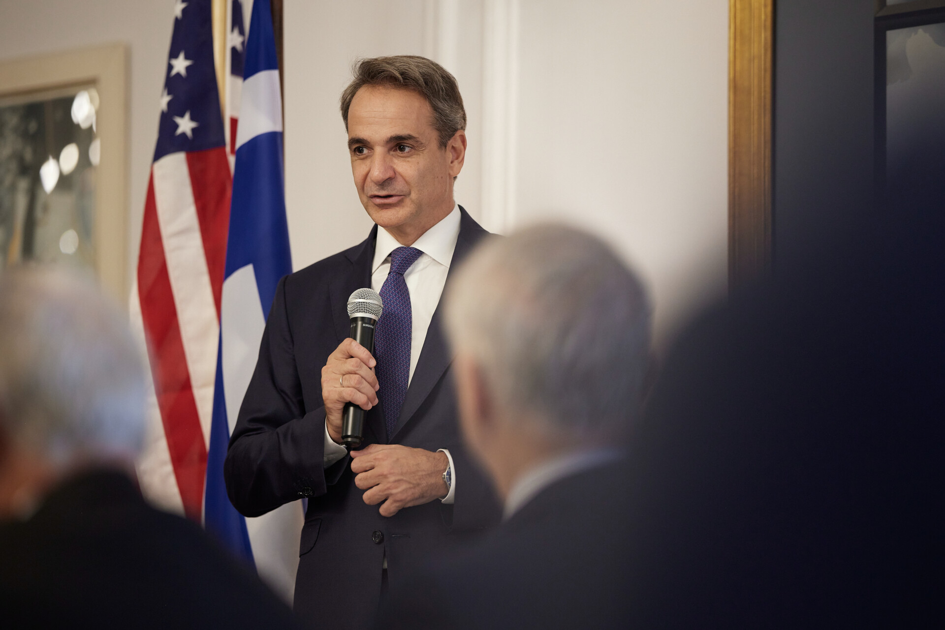 Μητσοτάκης σε ομογενείς: Μη αποδεκτή η λύση δύο κρατών στην Κύπρο