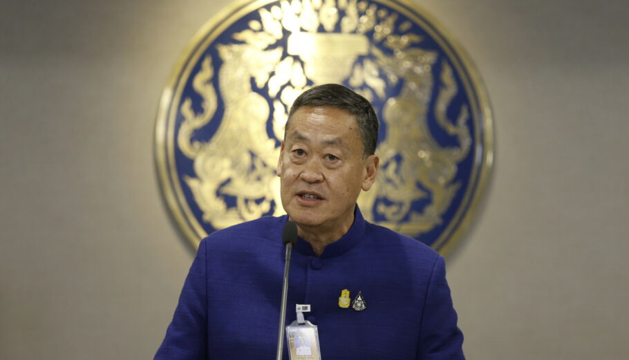 Ο πρωθυπουργός της Ταϊλάνδης Σρέθα Θαβισιν © EPA/NARONG SANGNAK