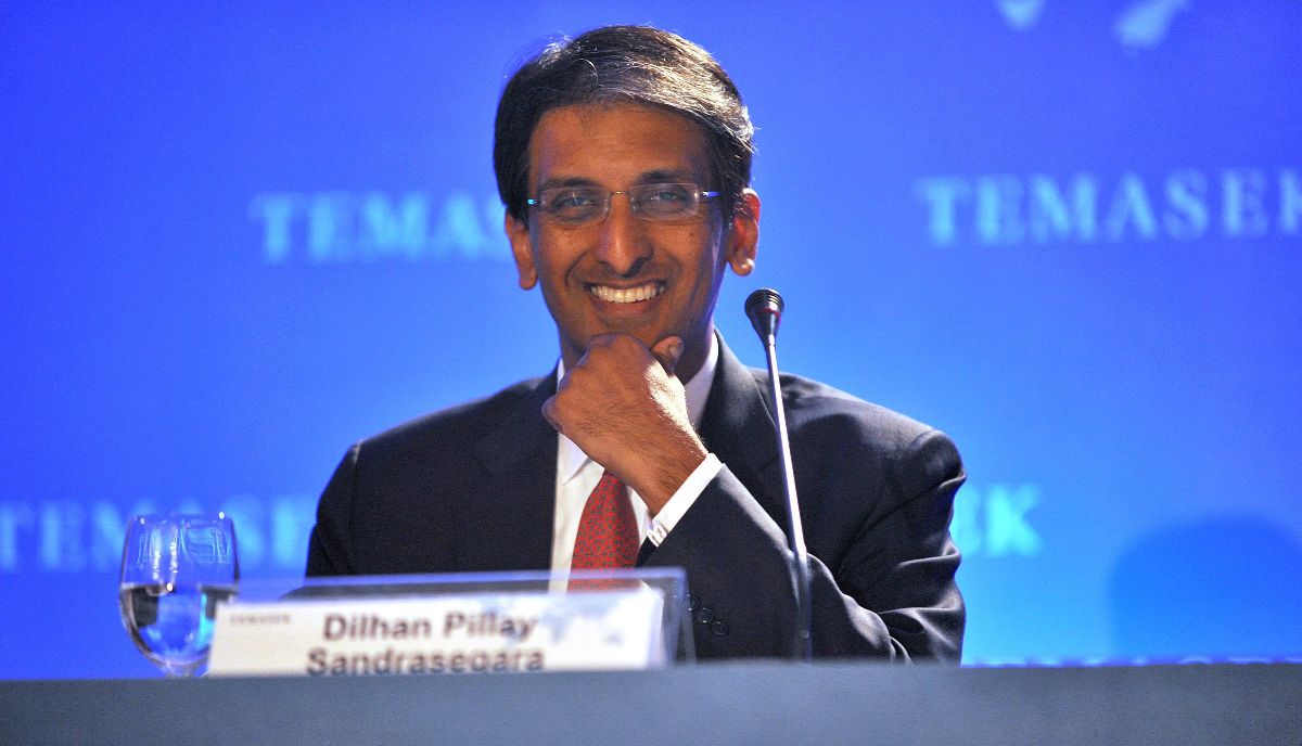 Dilhan Pillay, επικεφαλής της κρατικής επενδυτικής Temasek της Σιγκαπούρης © EPA/BETTY CHUA