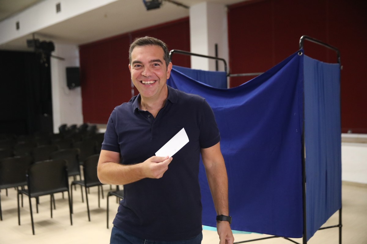 Ο Αλέξης Τσίπρας© Eurokinissi
