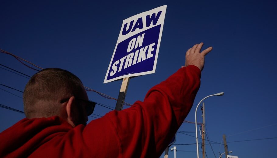 Απεργία σε αυτοκινητοβιομηχανία στις ΗΠΑ © EPA/DIEU-NALI CHERY