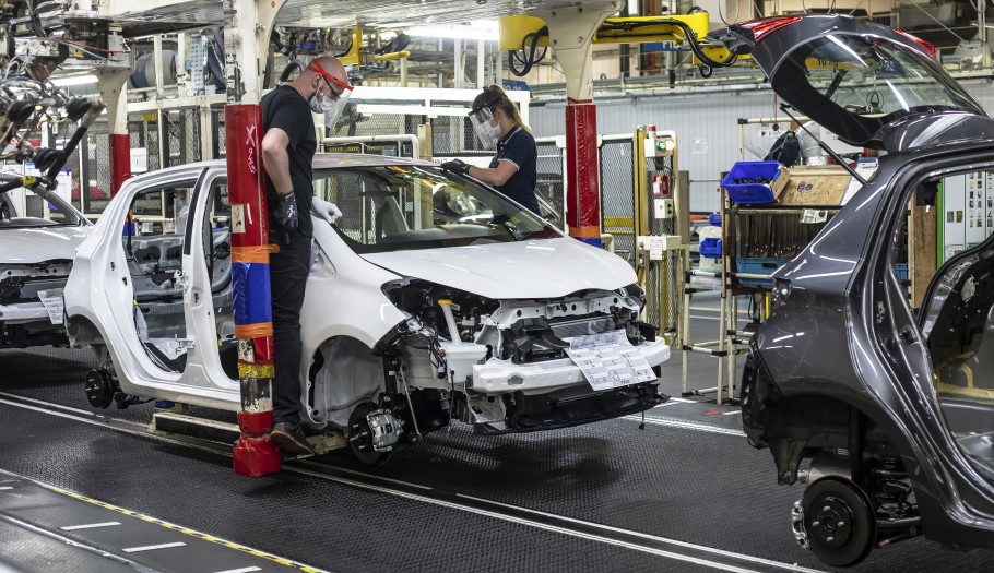 Εργοστάσιο Toyota © EPA/SEBASTIEN COURDJI