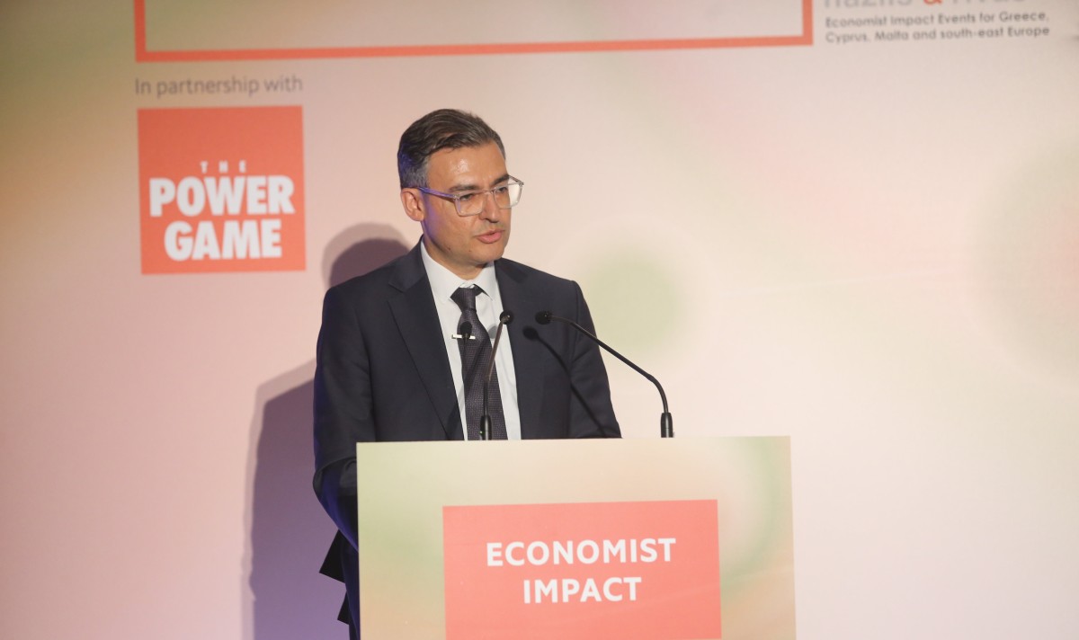 Ο Γεώργιος Λιούμπης © The Economist Impact Events