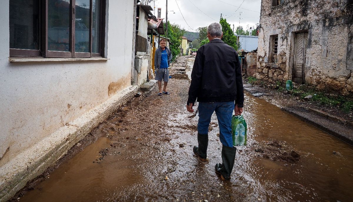 Το νέο ισχυρό κύμα κακοκαιρίας ELIAS που πλήττει προκάλεσε σοβαρά πλημμυρικά φαινόμενα στην Β. Ευβοια © Eurokinissi / ΘΟΔΩΡΗΣ ΝΙΚΟΛΑΟΥ