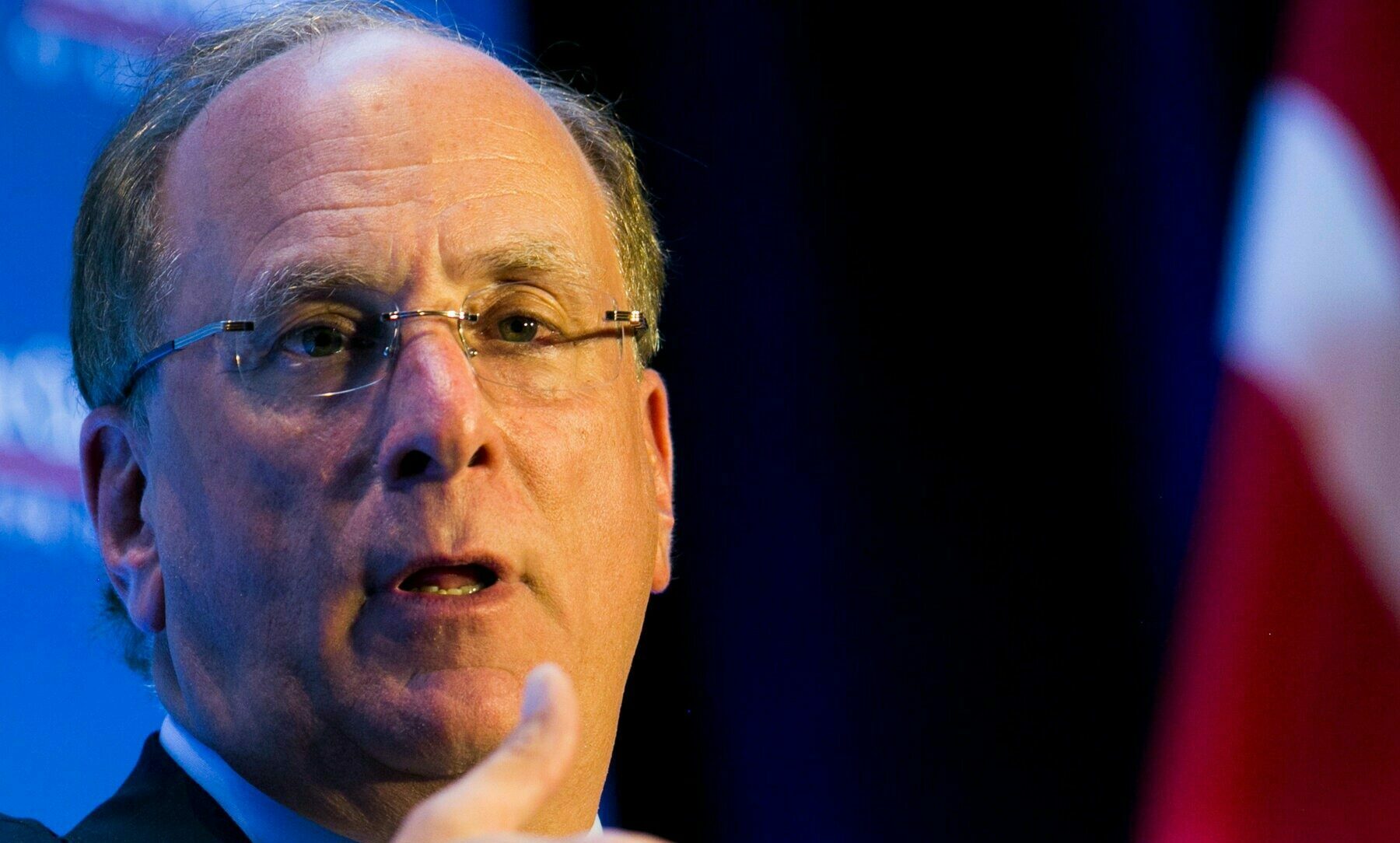 Ο διευθύνων σύμβουλος της BlackRock Inc. Larry Fink@https://www.facebook.com/Laurence1DFink