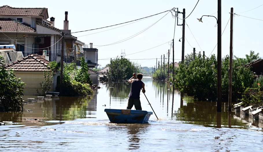 Πλημμύρες στη Θεσσαλία © EUROKINISSI/ΜΙΧΑΛΗΣ ΚΑΡΑΓΙΑΝΝΗΣ