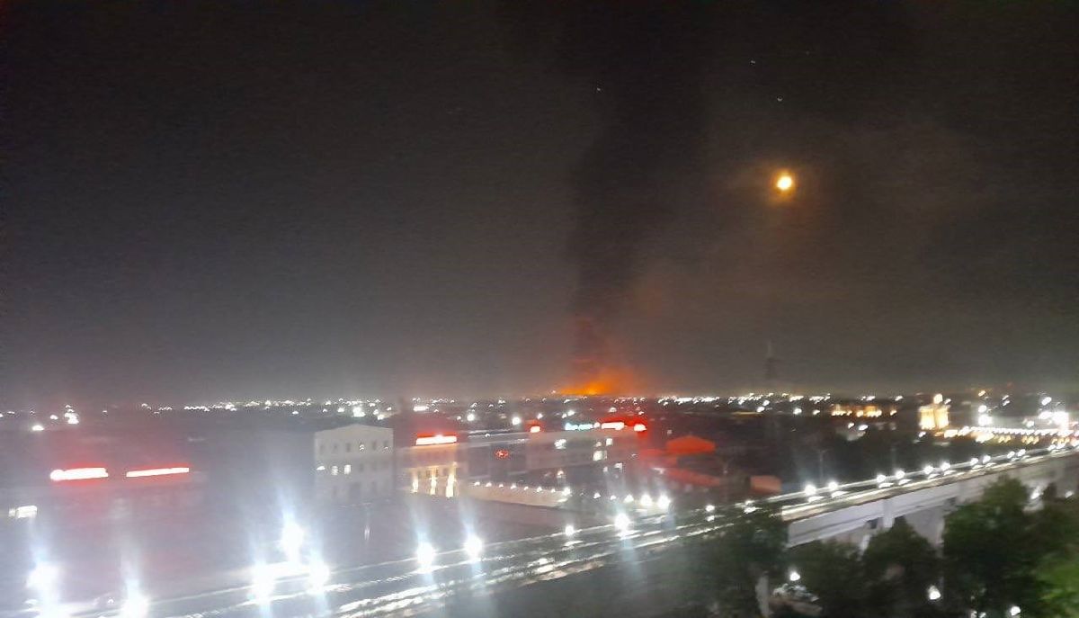 Έκρηξη στο αεροδρόμιο της Τασκένδης © Twitter/ NovostiSvity
