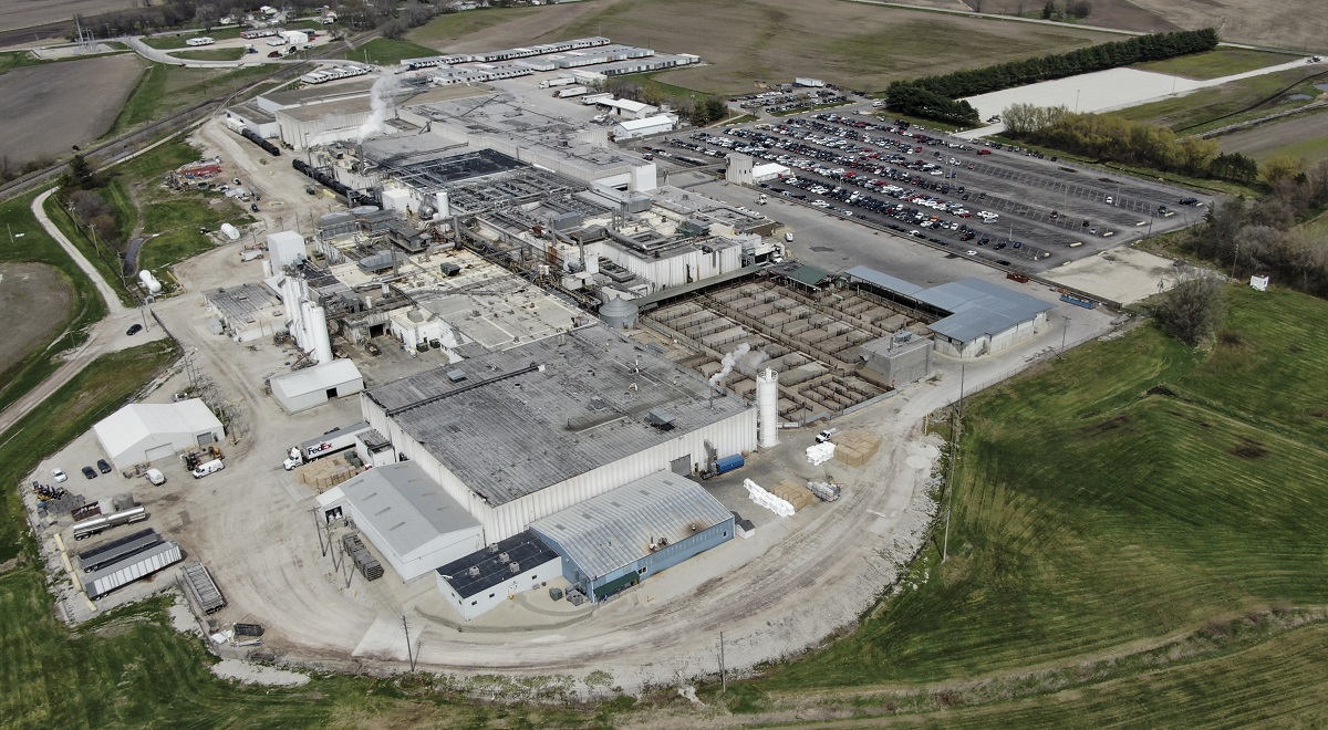 Οι εγκαταστάσεις της Tyson Foods © EPA/TANNEN MAURY