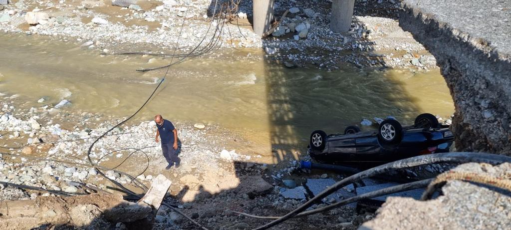 Έργα αποκατάστασης του ΟΤΕ από τις πλημμύρες στη Θεσσαλία©ΔΤ